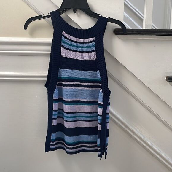 Highline Multi Color Stripe Knit Tank Top - Picture 5 of 6